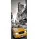 Sticker frigo électroménager déco cuisine New York Taxi 70x170cm