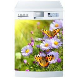 Sticker lave vaisselle ou magnet lave vaisselle Papillons