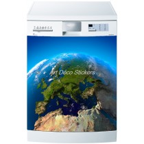 Sticker lave vaisselle ou magnet lave vaisselle Planète