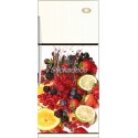Sticker réfrigirateur Frigidaire Panier de Fruits 60x90cm