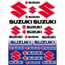 22 Stickers Autocollants moto Suzuki, sticker suzuki