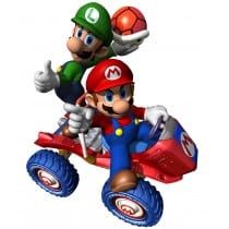 sticker Autocollant Mario en Voiture