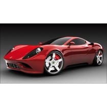 Sticker autocollant Voiture déco murale Ferrari