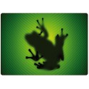Sticker pc ordinateur portable ombre grenouille