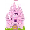 sticker enfant Chateau Princesse