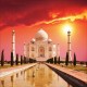 Stickers muraux déco :temple Taj Mahal
