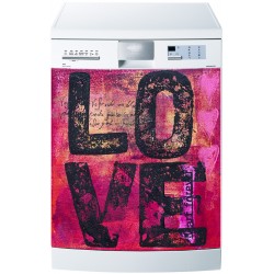Stickers lave vaisselle Love
