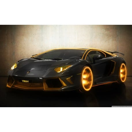 Stickers ou Affiche poster voiture the aventador