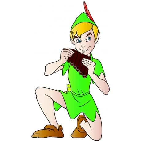 sticker Autocollant Peter Pan
