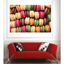 Affiche poster macarons