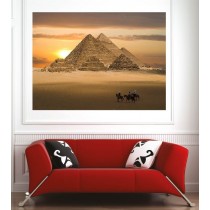 Affiche poster pyramide 