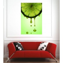 Affiche poster citron vert 