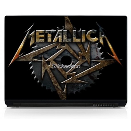 Stickers Autocollants PC portable Metallica