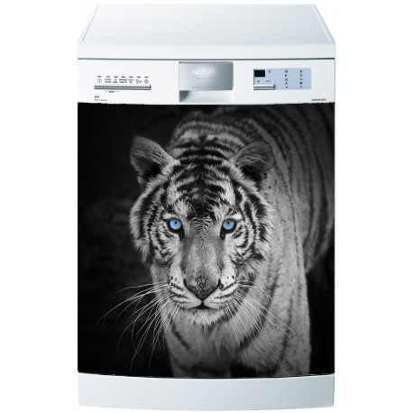 Stickers lave vaisselle ou magnet lave vaisselle Tigre