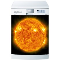Stickers lave vaisselle ou magnet lave vaisselle Planète feu