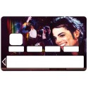 Stickers Autocollants Skin Carte de Crédit CB Michael Jackson ref 012
