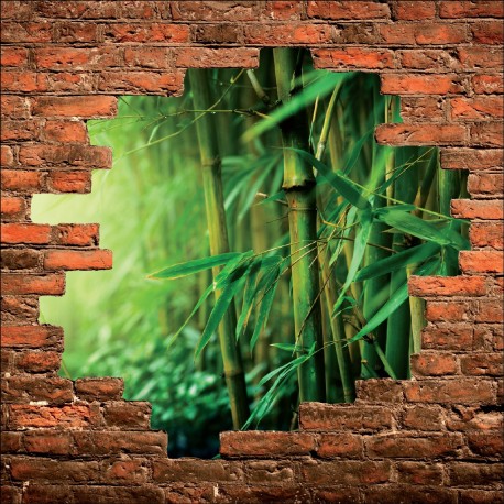 Sticker mural - Bambou 4