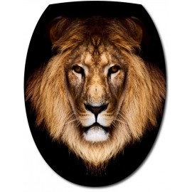 Sticker Abattant de WC Tête de Lion